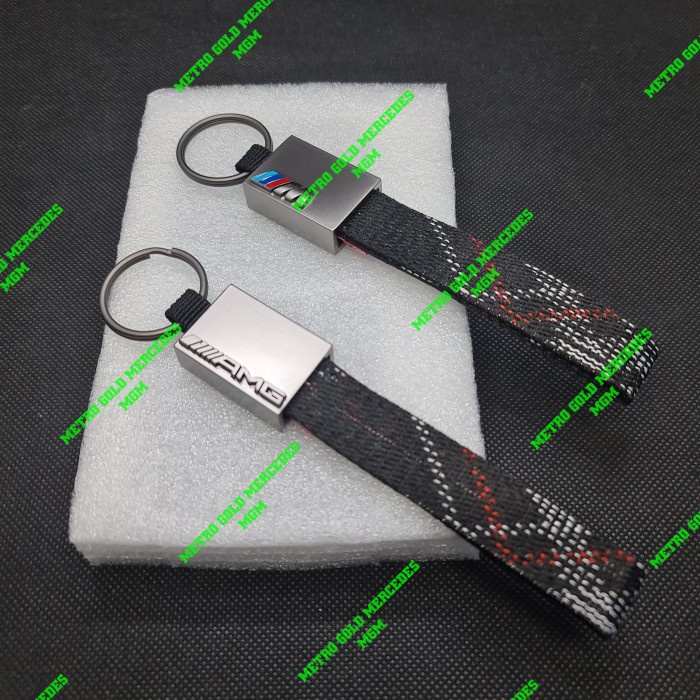 Gantungan Kunci Mobil Mercedes Benz M Power M3 Motif Sport Keychain M  Performance