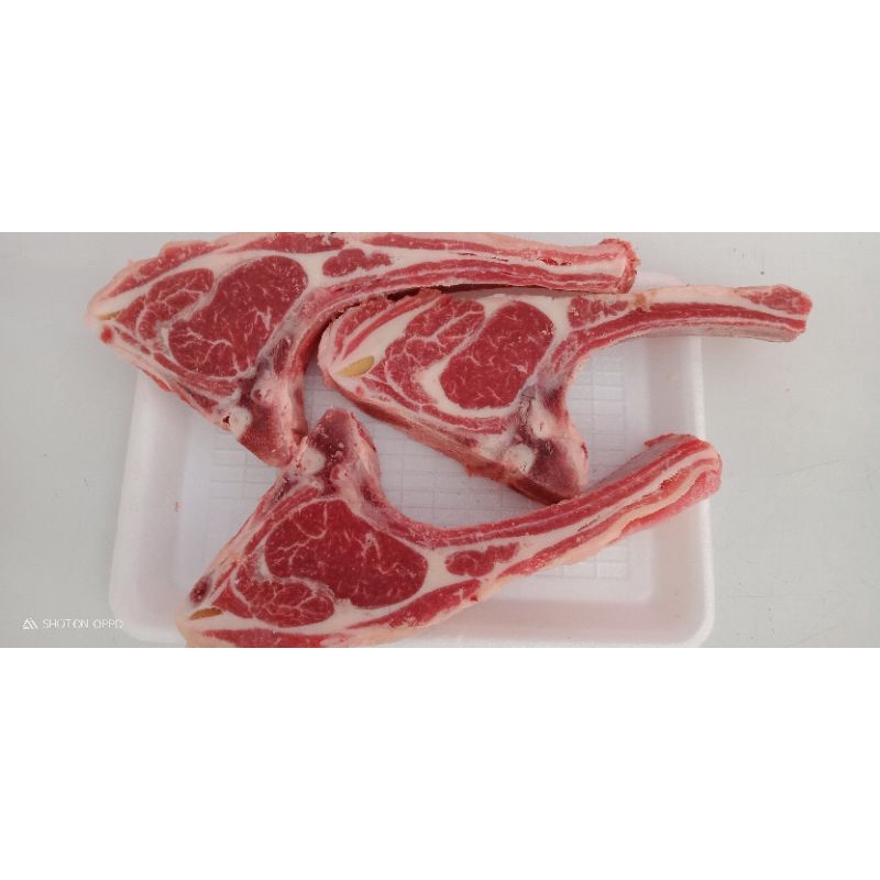 Jual Daging Iga Domba Lamb Chop Australia 500 Gr Shopee Indonesia