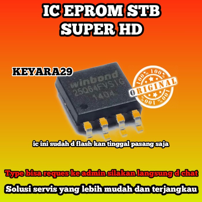 Jual ic eprom stb super hd siap pakai | Shopee Indonesia