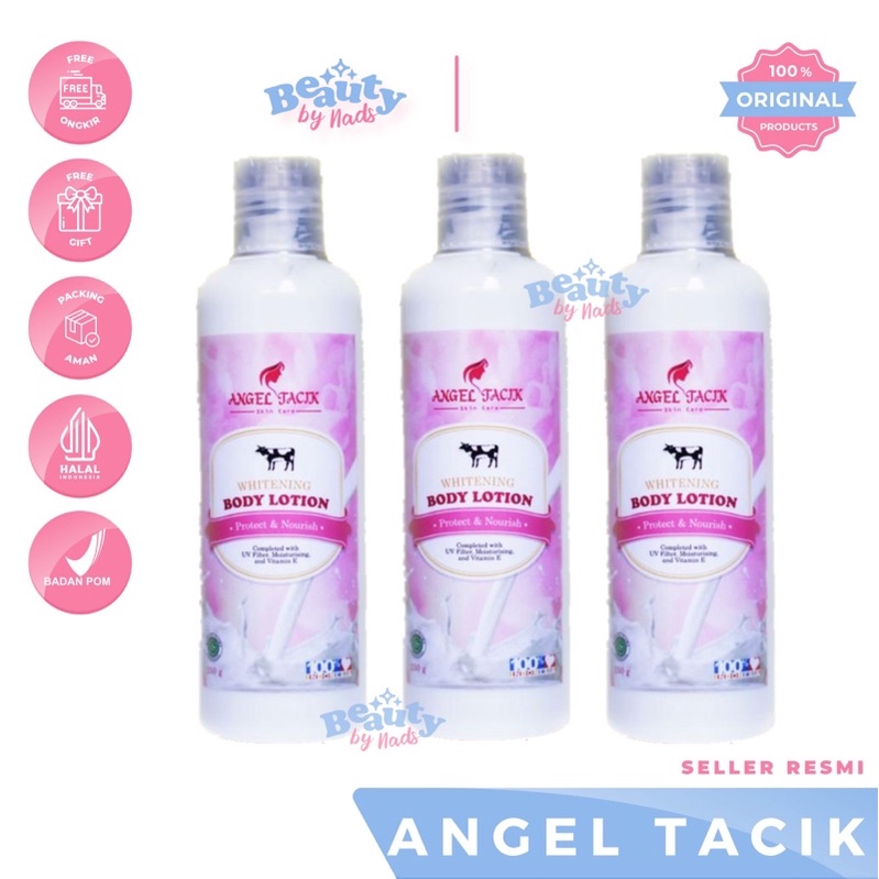 Jual [READY] BODY LOTION ANGEL TACIK ISI 250GR LOTION BADAN BODYLOTION