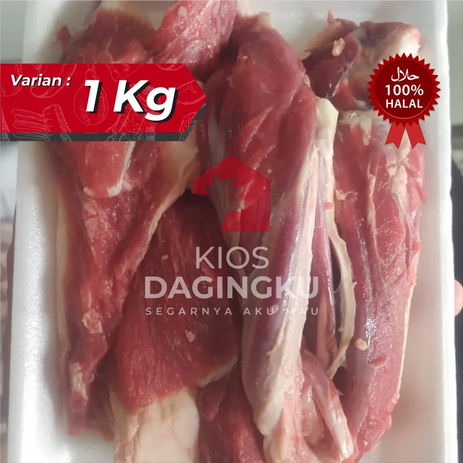 Daging Kambing Muda / Daging Kambing - 1 Kg