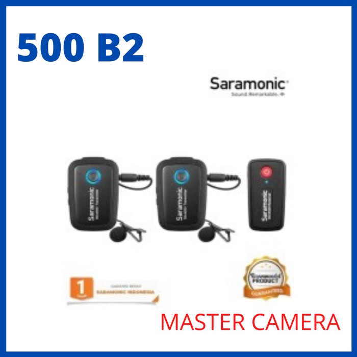 Jual Saramonic Blink 500 B2 Dual-Channel Wireless Omni Lavalier ...