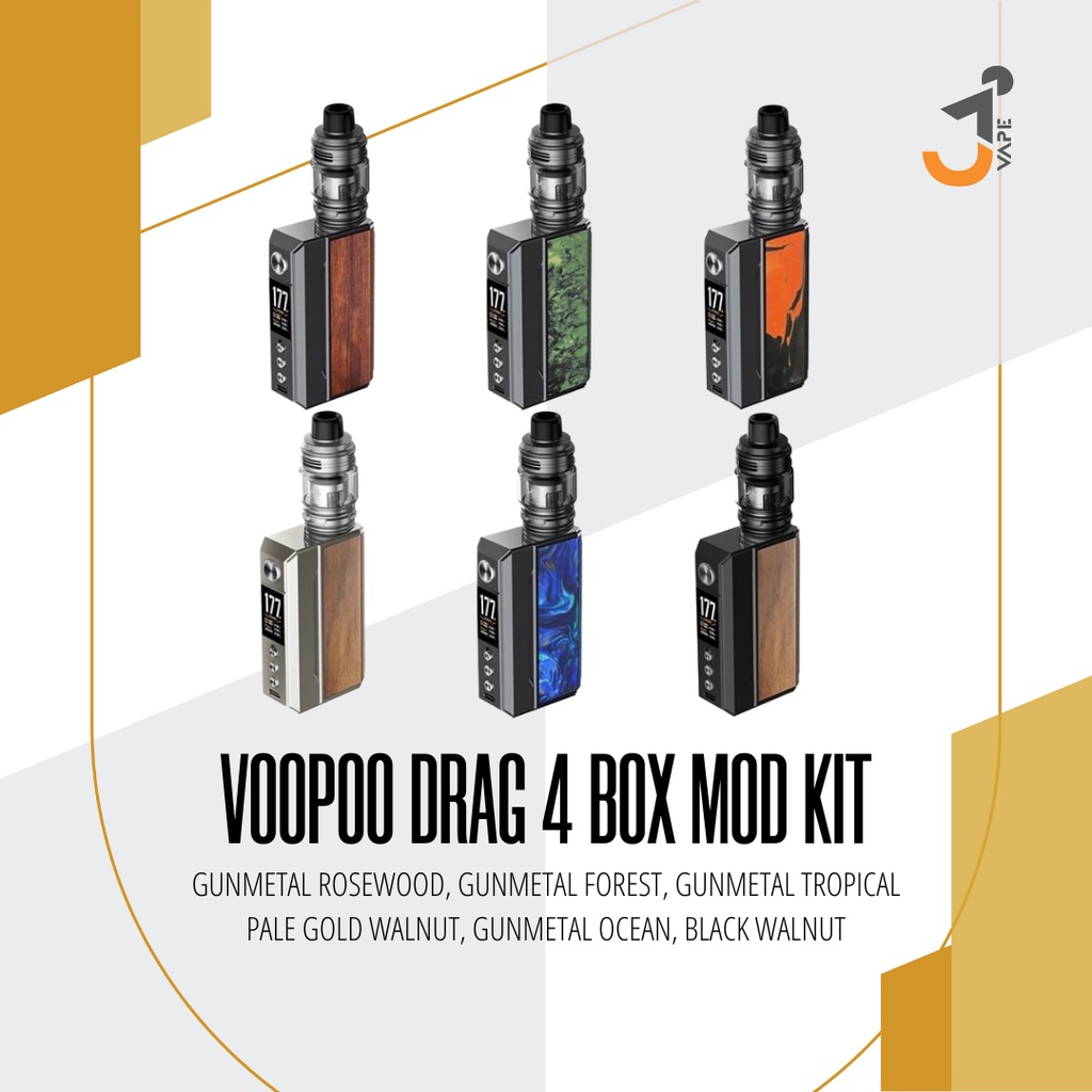 Jual DRAG 4 177W MOD KIT AUTHENTIC BY VOOPOO | Shopee Indonesia