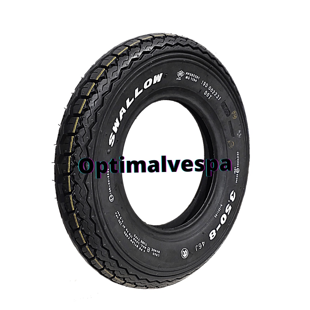 Jual Ban Swallow Delitire Premium High Quality 3.50-10 Ring 10 vespa ...
