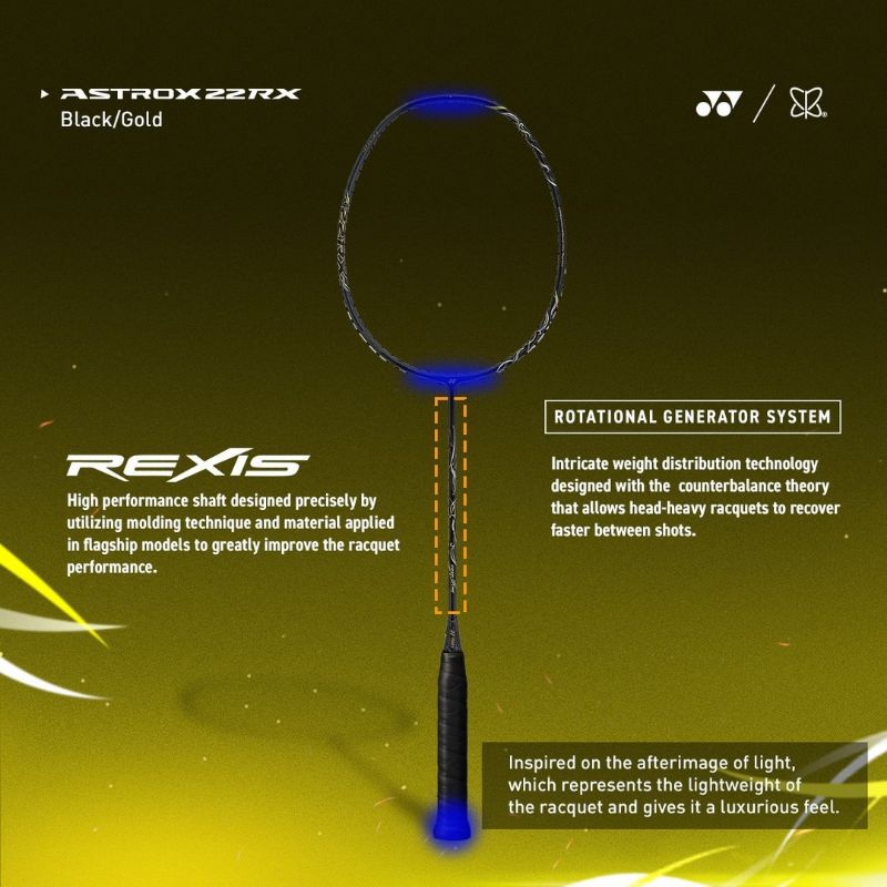 Jual YONEX ASTROX 22 RX RAKET BADMINTON ORIGINAL NEW COLOR | Shopee ...
