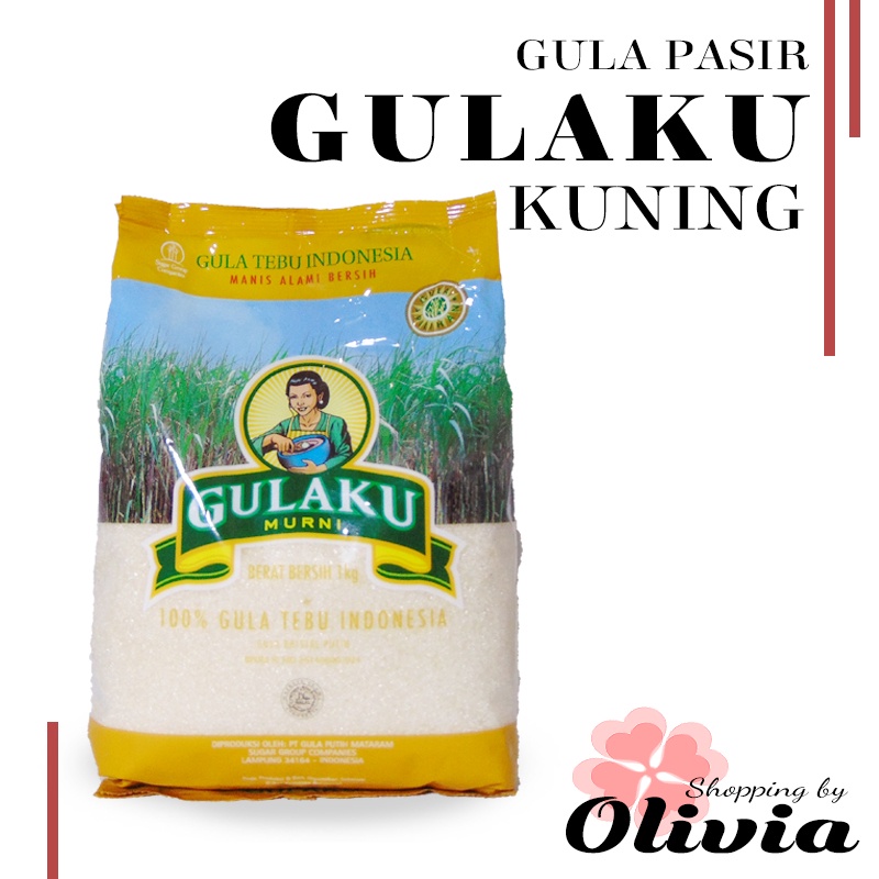 Jual Gulaku Gula Pasir Kuning 1 kg Refill Kota Surabaya Jawa Timur