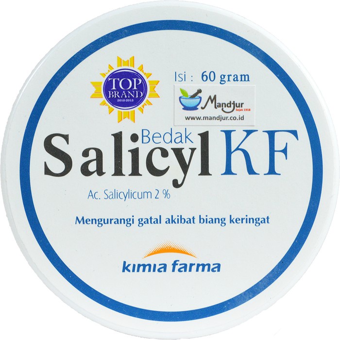 Jual Bedak Salicyl Kf 60 G Kimia Farma Menthol Bulat Happy Powder Tabur Gatal Biang Keringat 2811