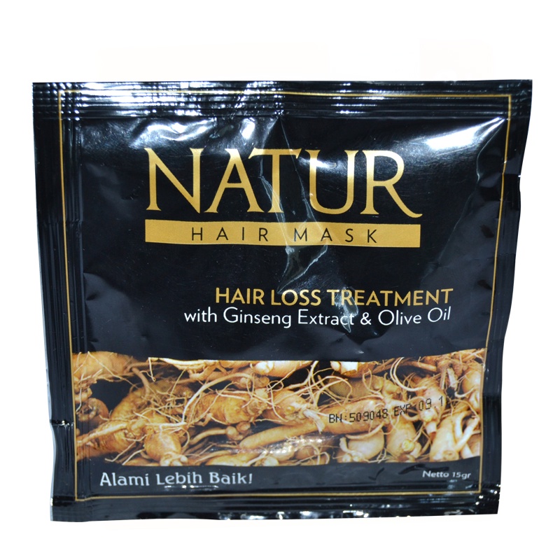 Jual Natur Hair Mask Ginseng 15Gr | Shopee Indonesia