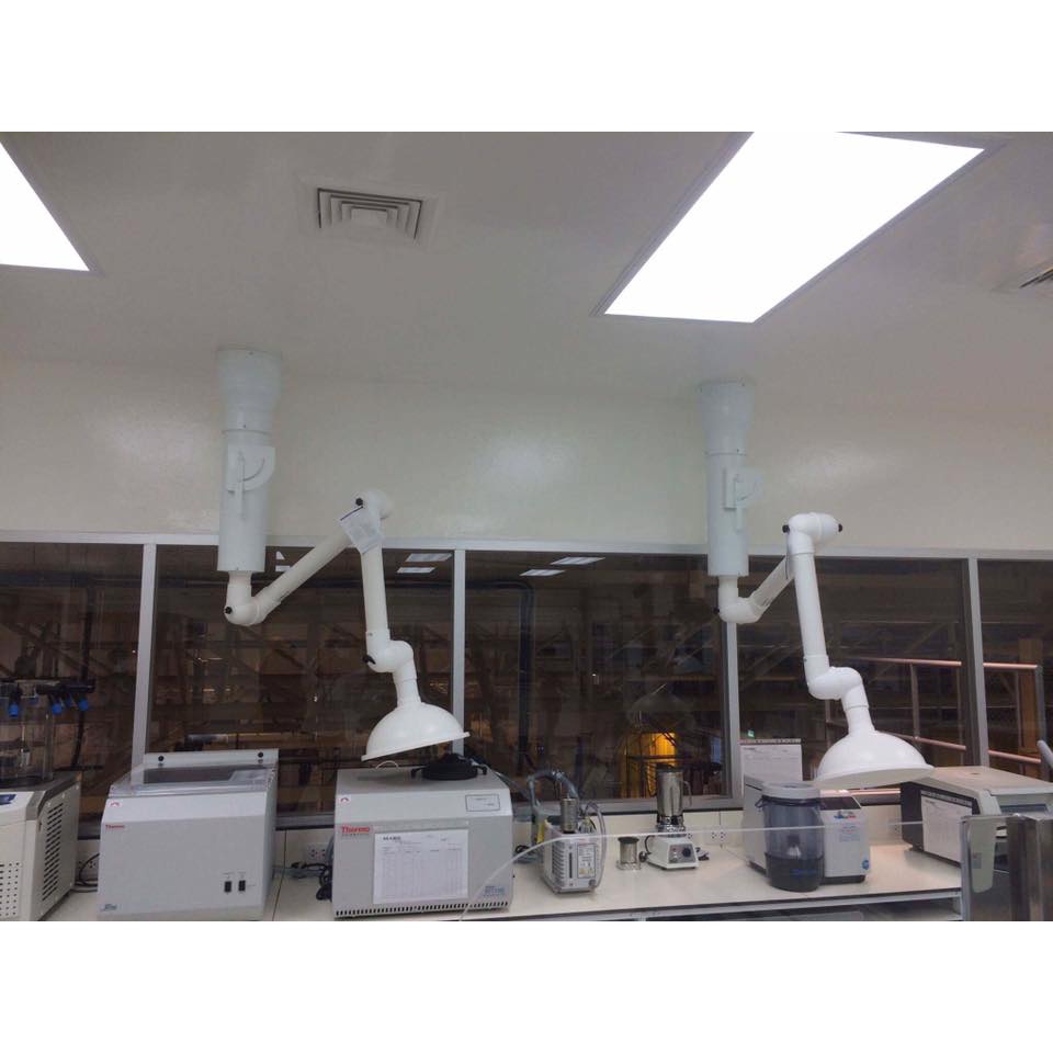 Jual Arm hood laboratory exhaust hood Laboratorium Armhood White