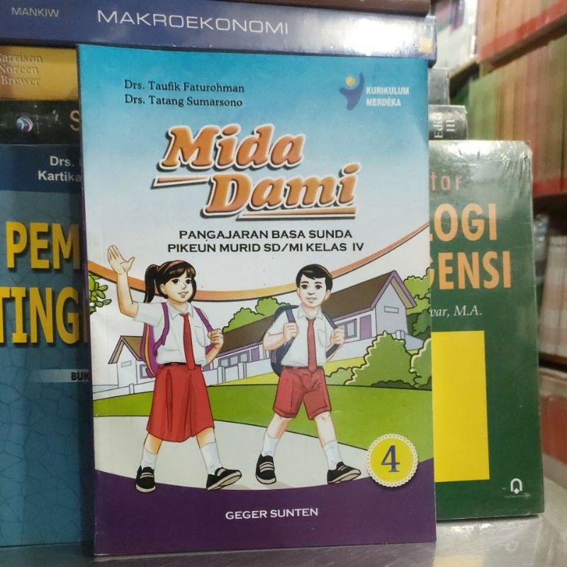 Jual Pelajaran Basa Sunda Mida Sami SD Kelas 4 Kurikulum Merdeka ...