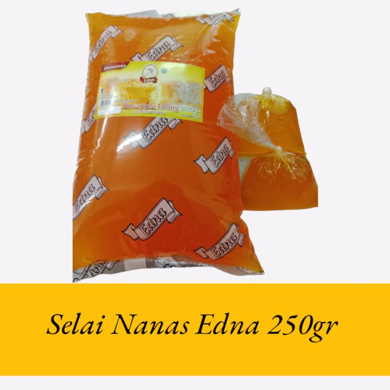 Jual Selai Edna Rasa Nanas Repack 250gr Shopee Indonesia