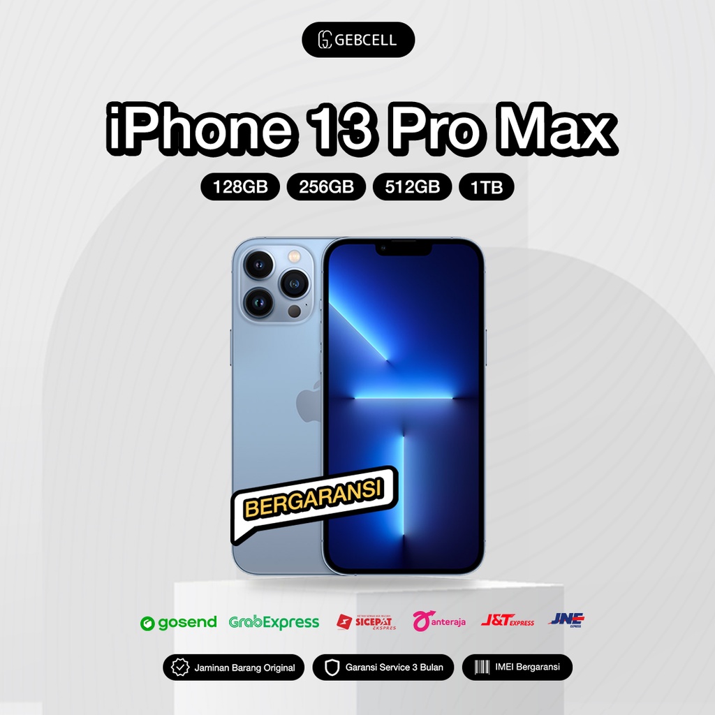 Jual IPhone 13 Pro Max 128GB 256GB 512GB 1TB Second | Shopee Indonesia