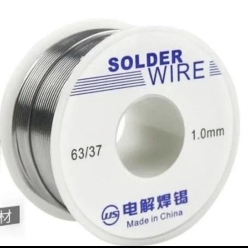 Jual Timah solder roll soldering wire tenol ukuran 0,8 mm 1 mm | Shopee ...