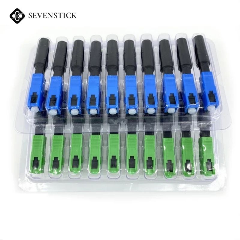 Jual Fast Connector SC/UPC SC APC FTTH Konektor / Fiber Optik Konektor ...