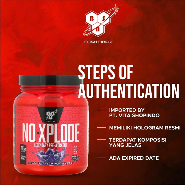 Jual BSN No Explode - 1.22 Lb | Shopee Indonesia