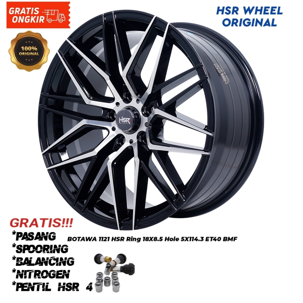 Jual Velg Mobil Hsr Wheel Voxy, Baleno New, Expander, HRV, Accord New ...