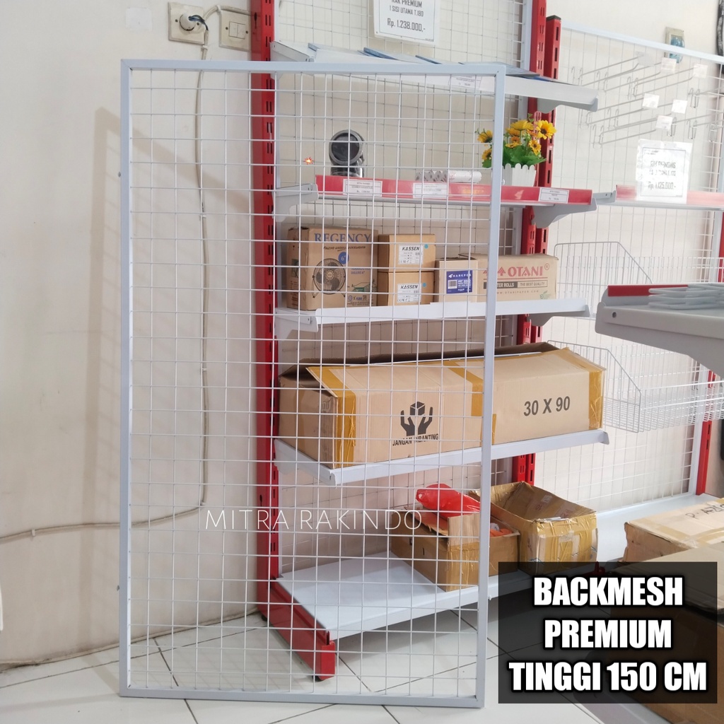 Jual PREMIUM BACKMESH RAK MINIMARKET MURAH / RAM RAK MINIMARKET MURAH ...