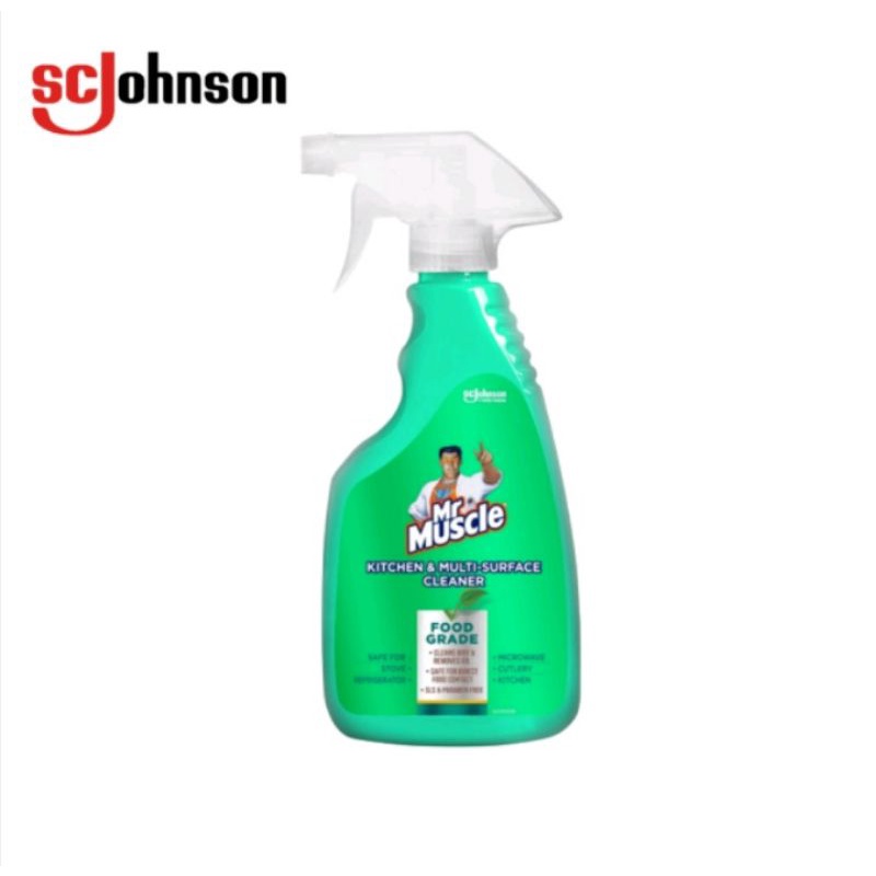 Jual Mr Muscle & Multi-Surface Cleaner Food Grade Pump 500ml | Shopee ...