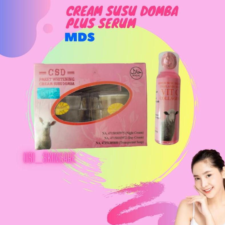 Jual Paket Cream Susu Domba MDS plus serum - Asli kualitas no 1 ...