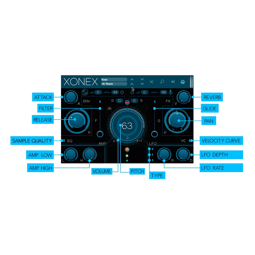 Jual Reflekt Audio – Xonex VST Plugin ariety of sounds to please right ...
