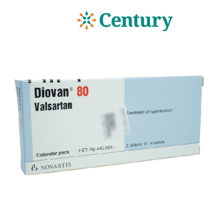 Jual DIOVAN 80MG 1 STRIP ISI 14 TABLET / VALSARTAN / HIPERTENSI ...