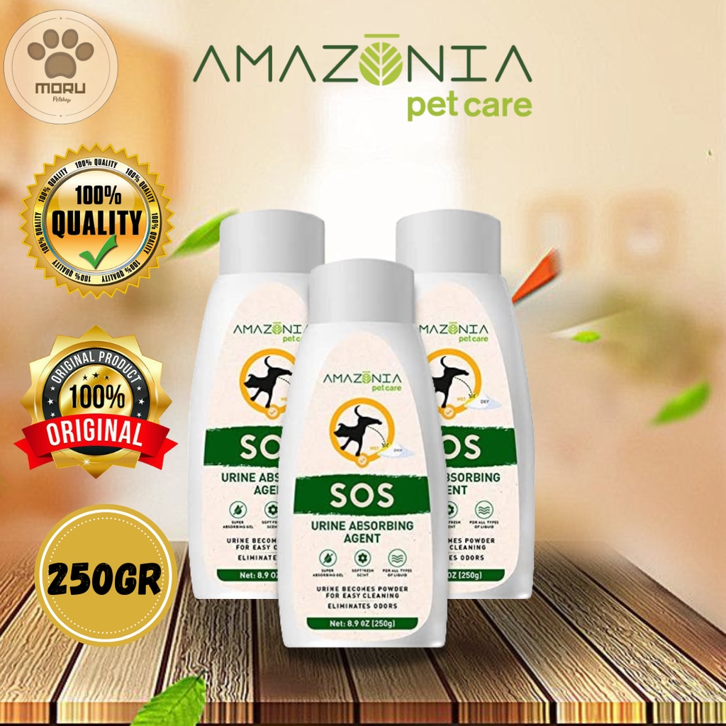 Jual AMAZONIA PET CARE Amazonia Sos Urine Absorbent Agent 250 ML