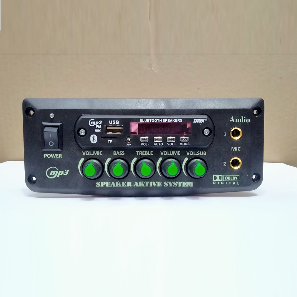 Jual Kit Power Speaker Aktif Mono Bluetooth Trafo 3A Extra 12V Shopee
