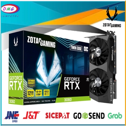 Jual ZOTAC GAMING GeFORCE RTX3060 TWIN EDGE OC 12GB DDR6 3060 RTX 