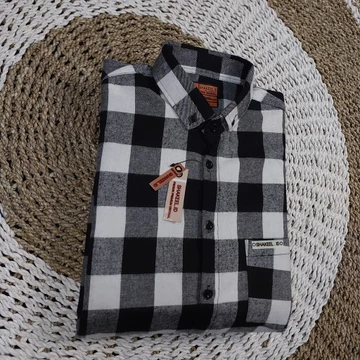 Kemeja Flannel Flanel Premium Brill Eighty Eight Pria Wanita Unisex