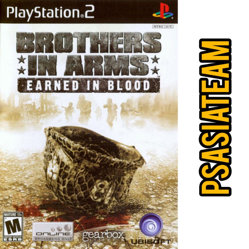 Jual Kaset PS2 Brother In Arms Earned in Blood | Shopee Indonesia