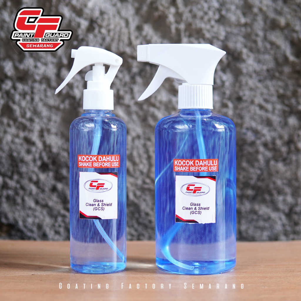 Jual GLASS CLEAN & SHIELD GCS Cleaner & Protect Kaca Mobil Coating ...