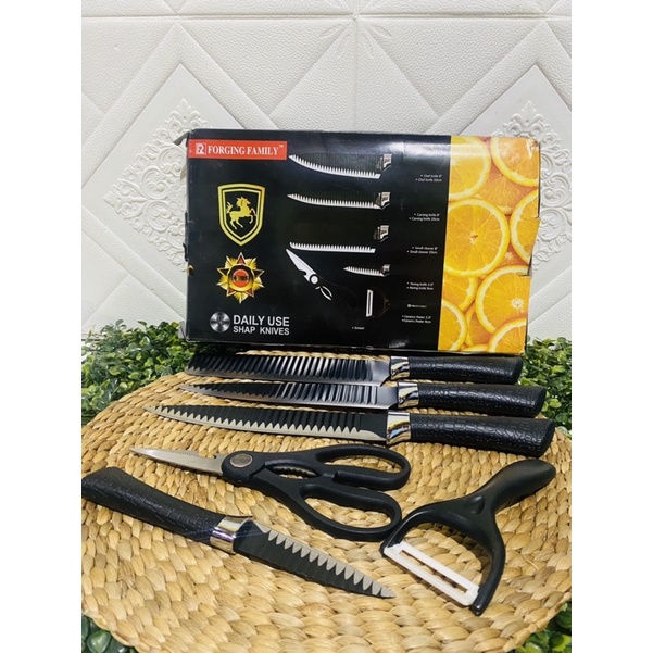 Jual pisau set Black | Shopee Indonesia