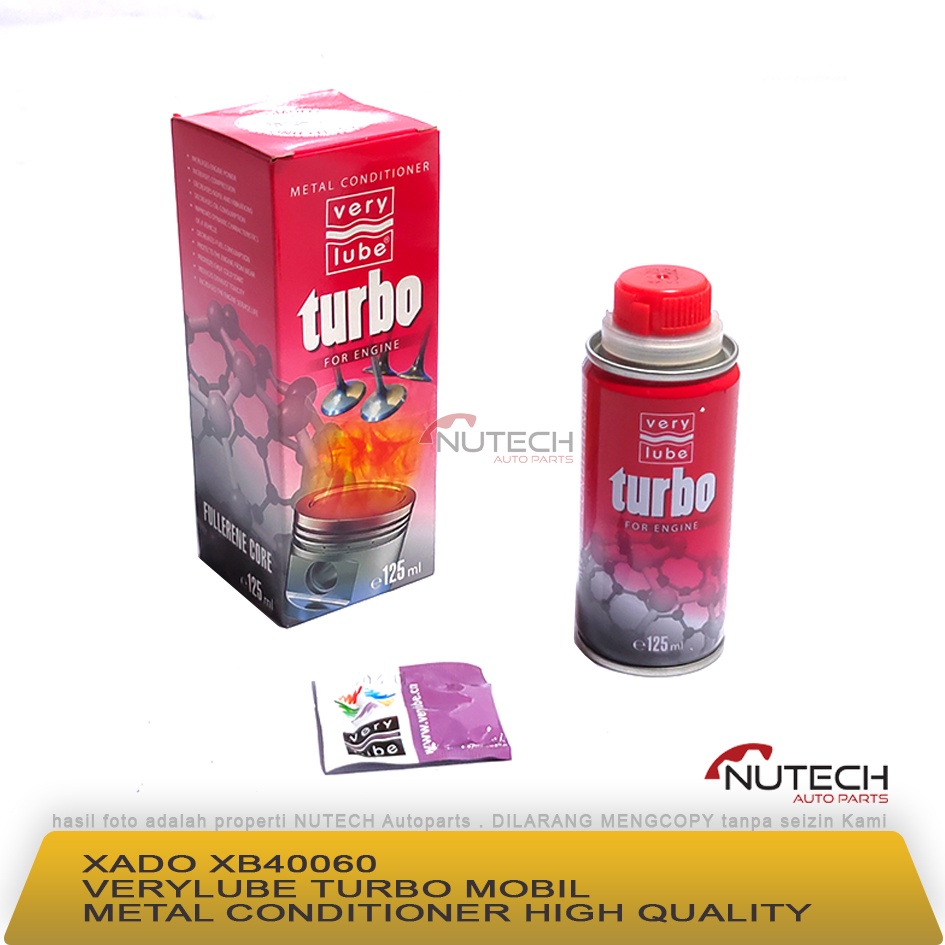 Jual XADO Verylube Turbo Mobil Additive Oli & Metal Conditoner | Shopee ...