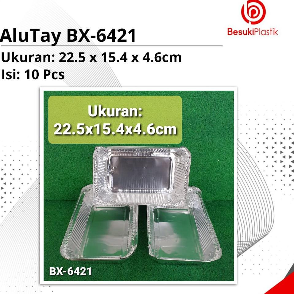 Jual GK Aluminium Tray BX 6421 / AluTray BX6421 / Tray Aluminium Kotak ...