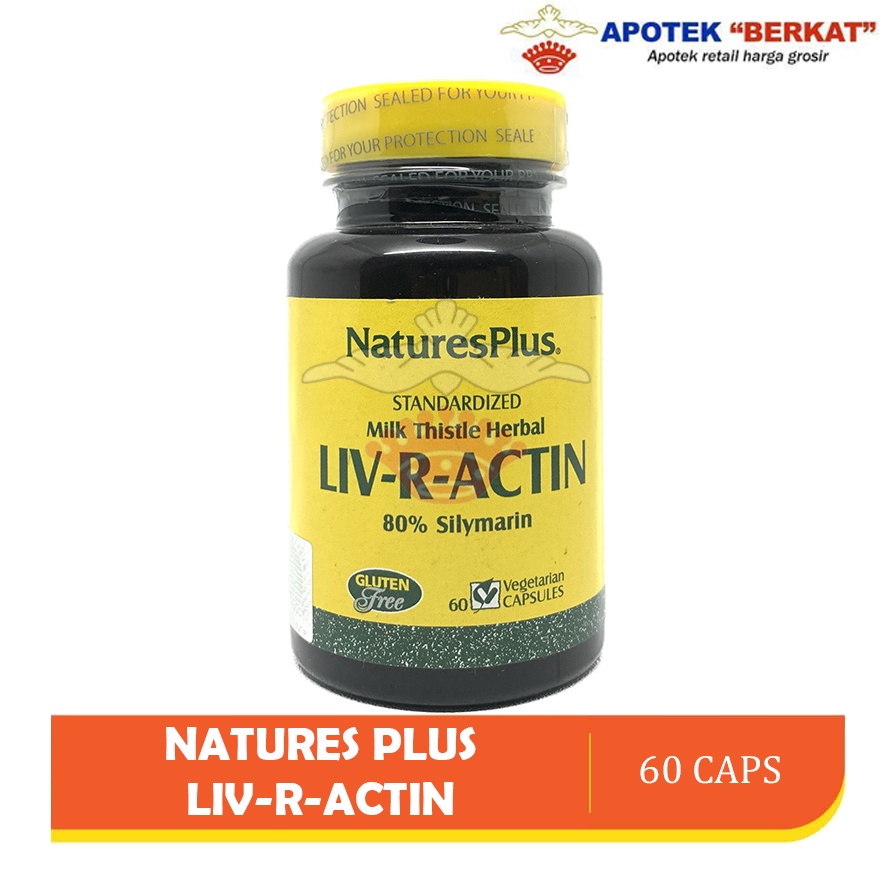 Jual Nature's Plus Liv-R-Actin [60 Caps] | Shopee Indonesia