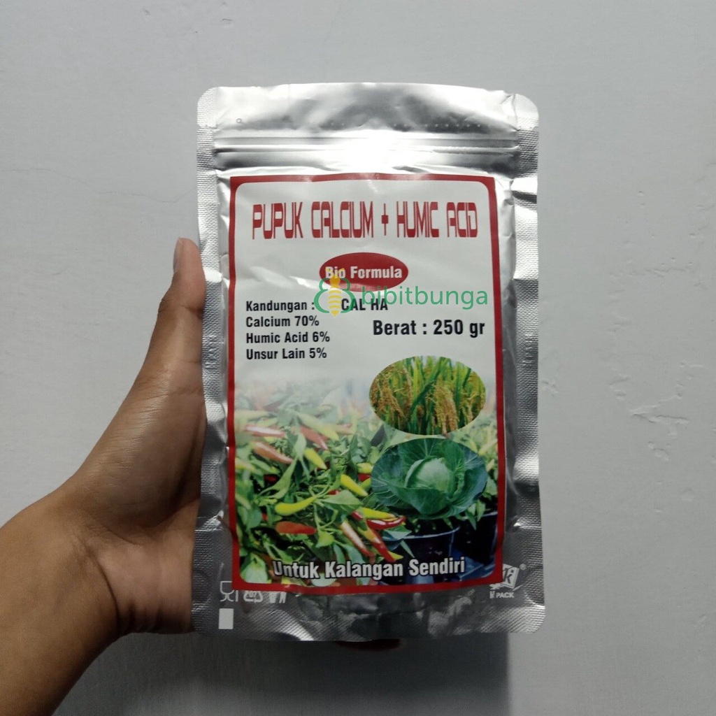 Jual Cal Ha 250gr Pupuk Kalsium Asam Humat Humic Acid CalHa Organik ...