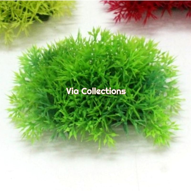 Jual Rumput Plastik Hiasan Dasar Aquarium 11 Cm Shopee Indonesia