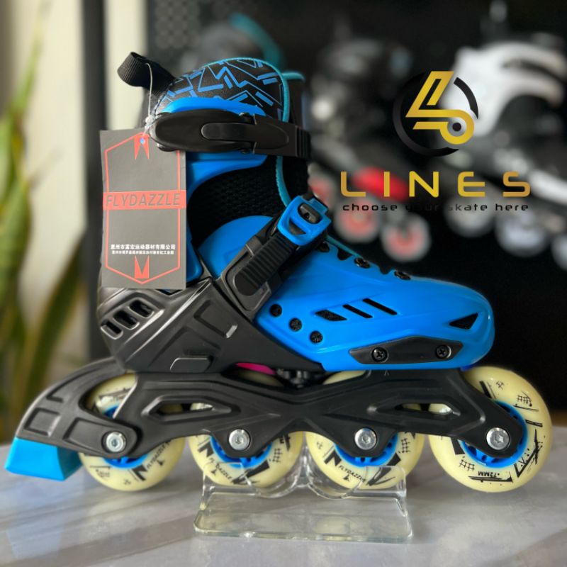 Jual SEPATU RODA ANAK INLINE SKATE FLYDAZZEL STANDAR PERLOMBAAN ...