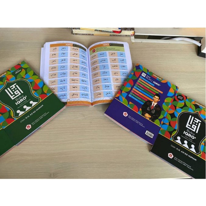 Jual Buku Iqro Milenial Disertai Latin Cara Cepat Membaca Alquran Full Color Warna Shopee