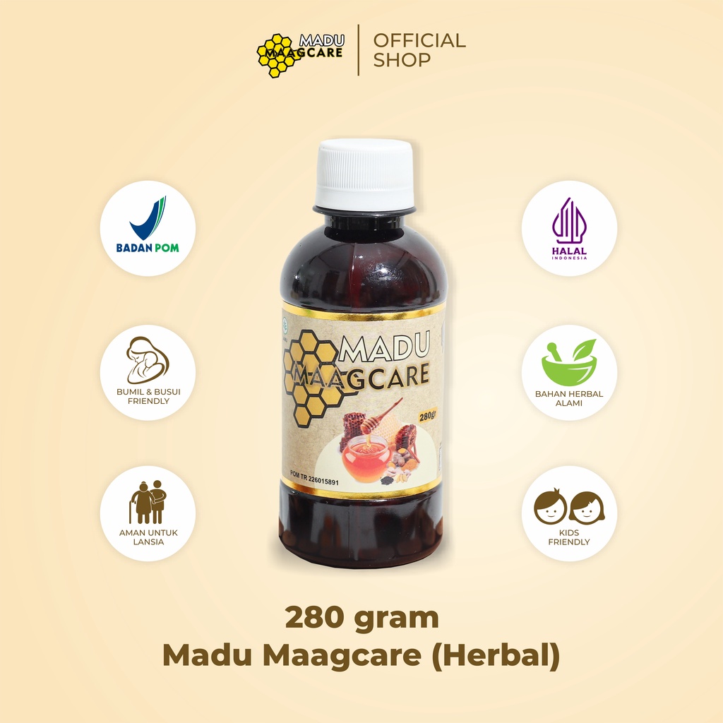 Jual Maagcare Madu Obat Maag Asam Lambung Kronis Gerd Gangguan