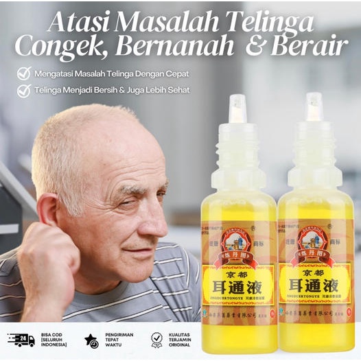 Jual Jingduertongye Obat Tetes Telinga Cairan Tetes Telinga Original