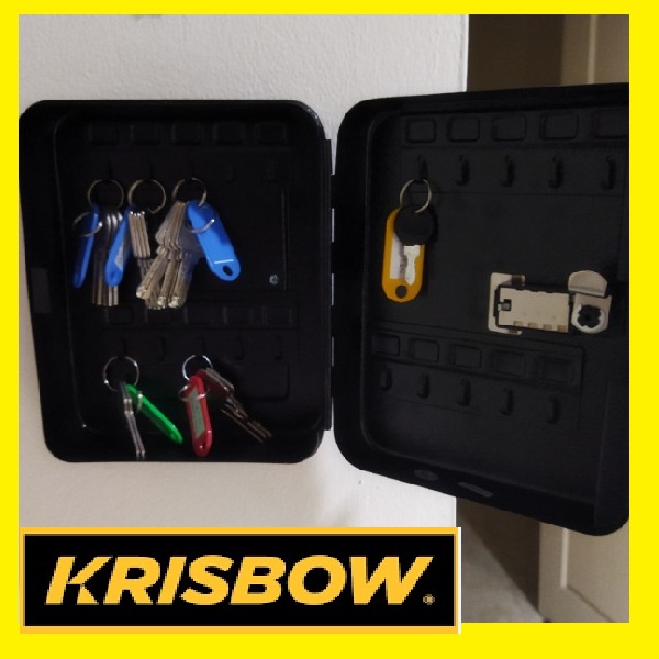Jual ORIGINAL ! KEY BOX KRISBOW KOTAK KUNCI BESI DINDING KEY BOX ...