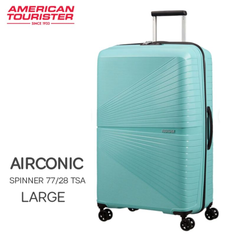 KOPER AMERICAN TOURISTER AIRCONIC BY SAMSONITE SIZE LARGE 28 inch SANGAT  RINGAN TSA