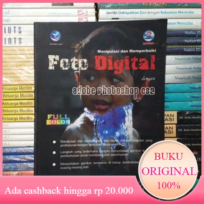 Jual Buku Manipulasi Dan Memperbaiki Foto Digital Dg Adobe Photoshop Cs2 Bekas Shopee Indonesia