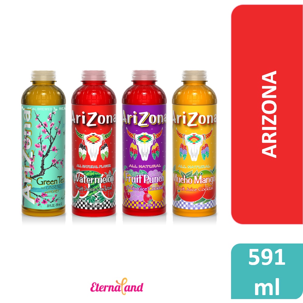 Jual Arizona Fruit Juice Cocktail 20 fl oz (591 ml) minuman botol jus buah arizona aneka rasa