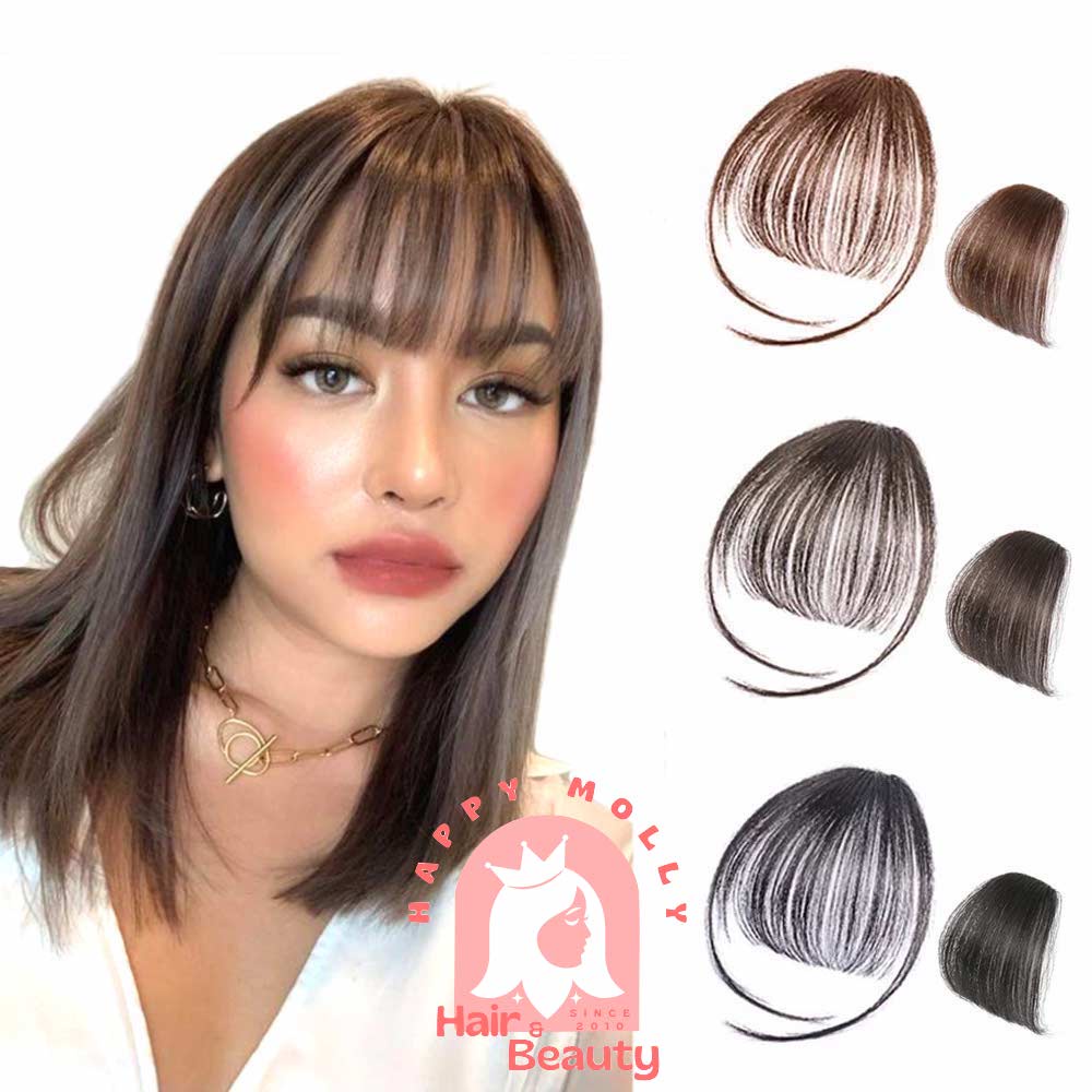 Jual Hair Clip Poni Depan Fashion Wanita Korea Rambut Extension W8128