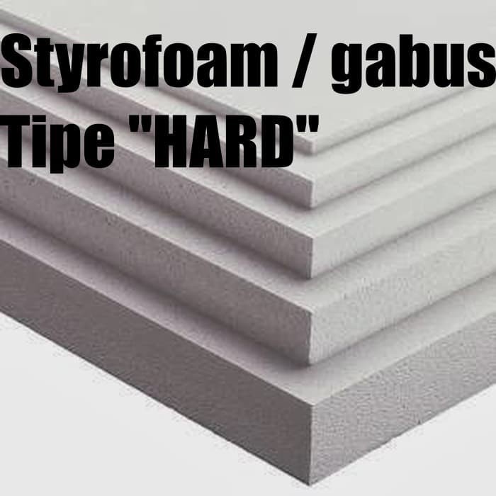 Jual Styrofoam Lembaran/Stereofoam 100 x 50 x 5 cm/Gabus Lembaran (HARD) dimensi Shopee Indonesia