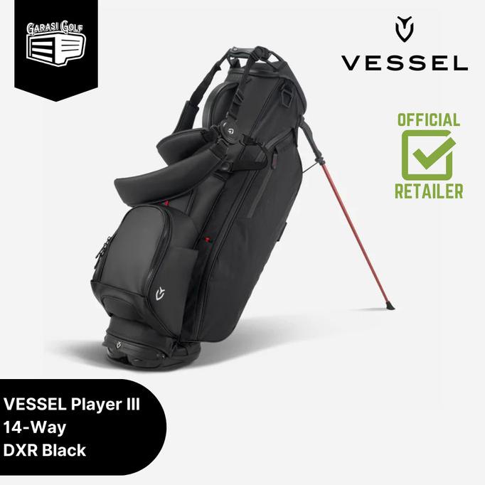 VESSEL】PLAYER III スタンドバッグ 14Way Top DXR Black