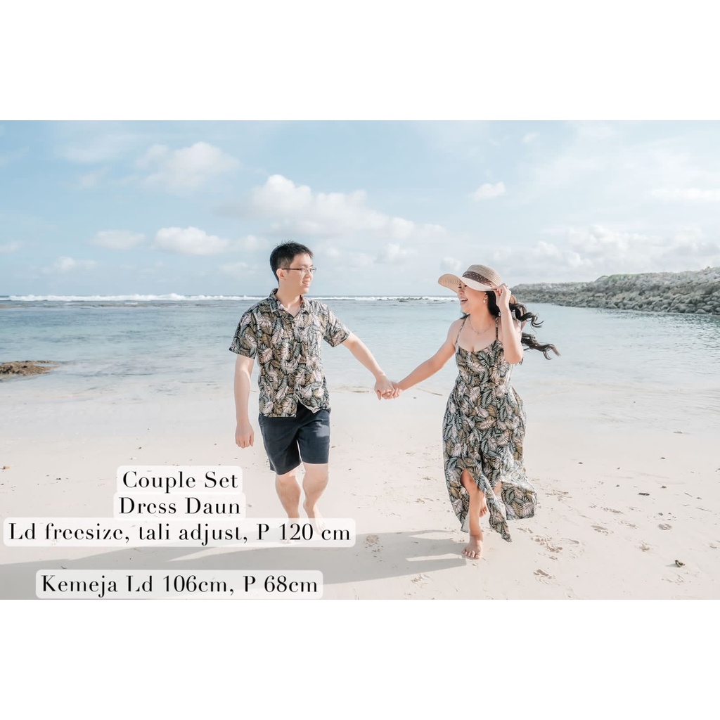 Jual Baju Atasan Kaos Pantai Couple Dress Wedding Shoot | Shopee Indonesia