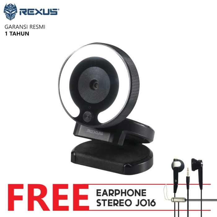 Jual Webcam Webcam Rexus Alva Ii Stream Webcam Sw-Rx03 With Mic + Ring ...